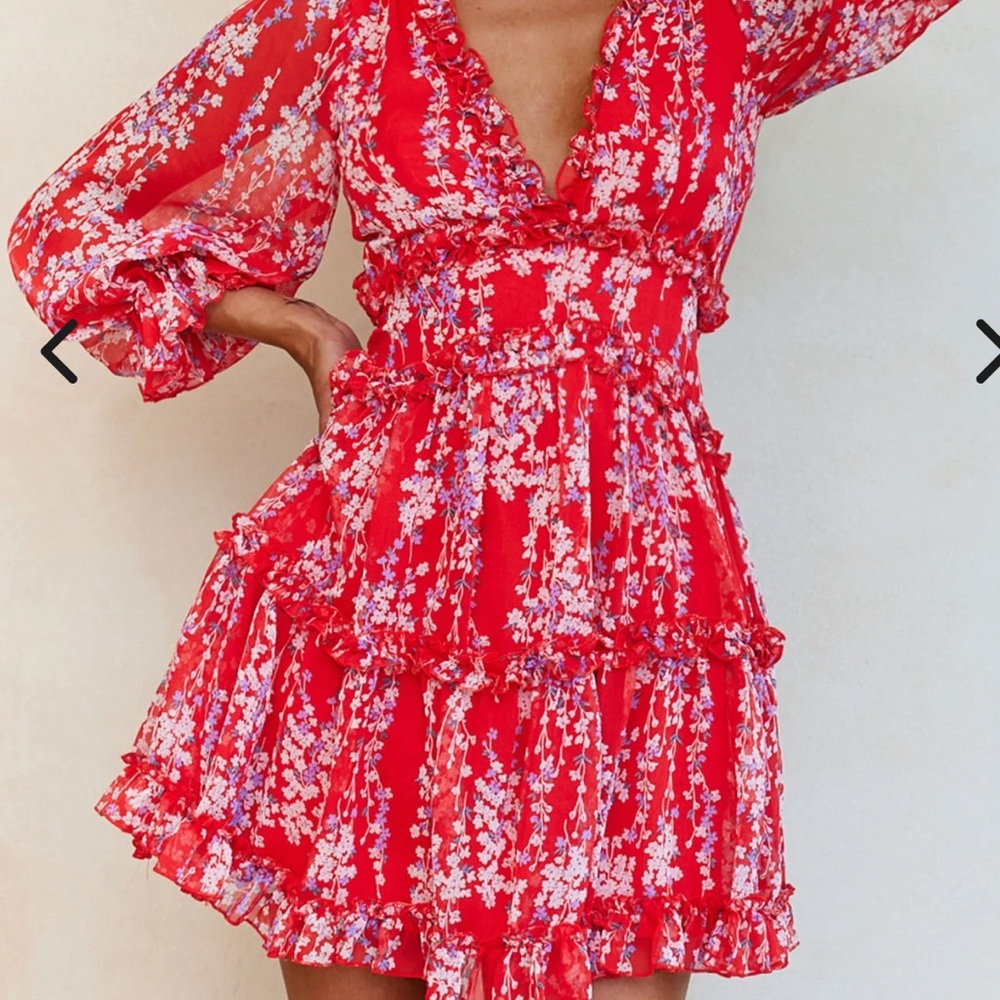 Amazon Floral Dress XL